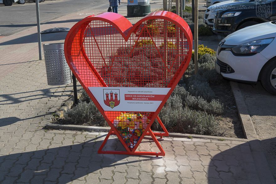 Bolesławiec: Serce od mieszkańców