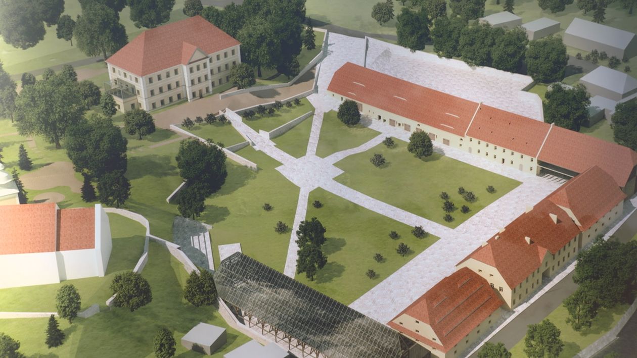 Jelenia Góra: Prace w sobieszowskim pałacu już na półmetku