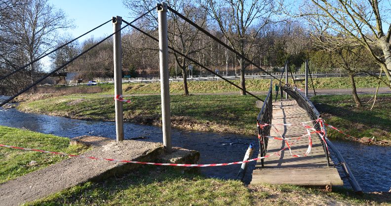 Złotoryja: Kładka do remontu
