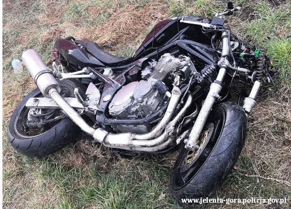 Powiat: W weekend wypadki z udziałem motocyklistów