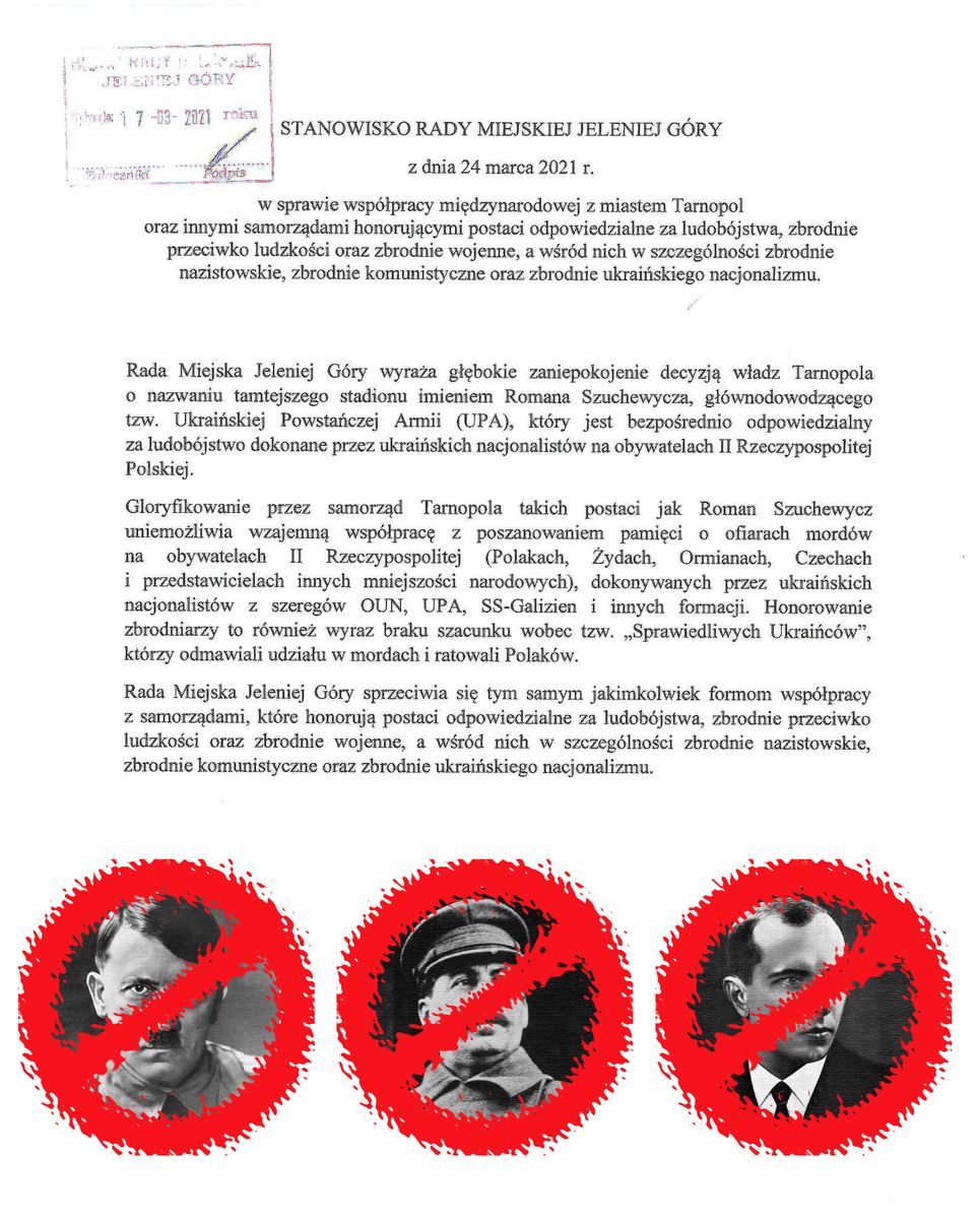 Jelenia Góra/ Tarnopol: Z Tarnopolem nie po drodze
