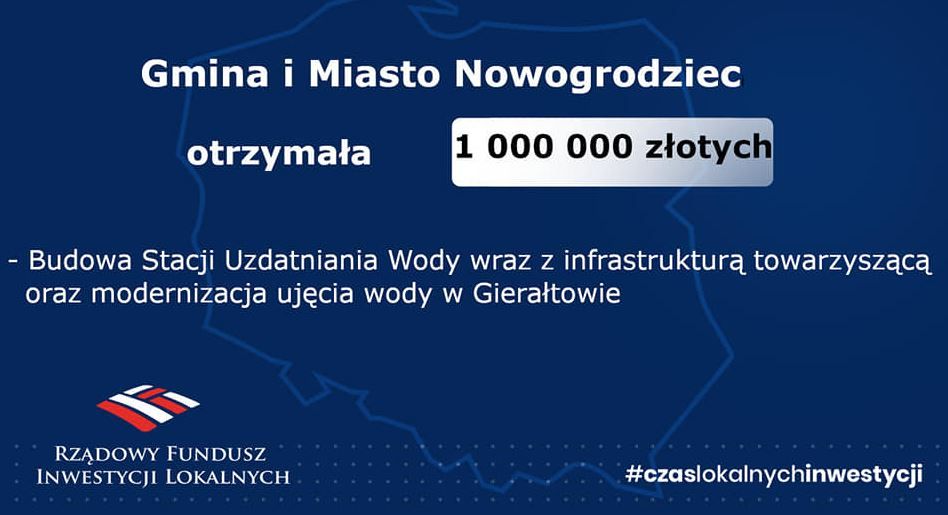 Nowogrodziec: Inwestycja w wodę