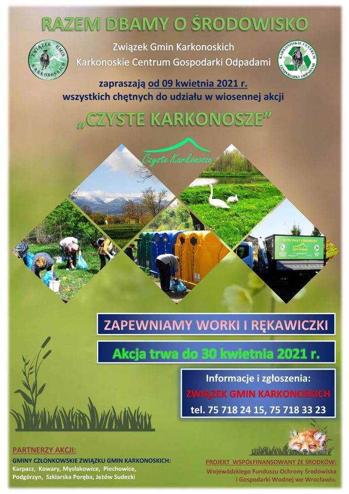 Karpacz: Wiosenne sprzątanie pod Śnieżką