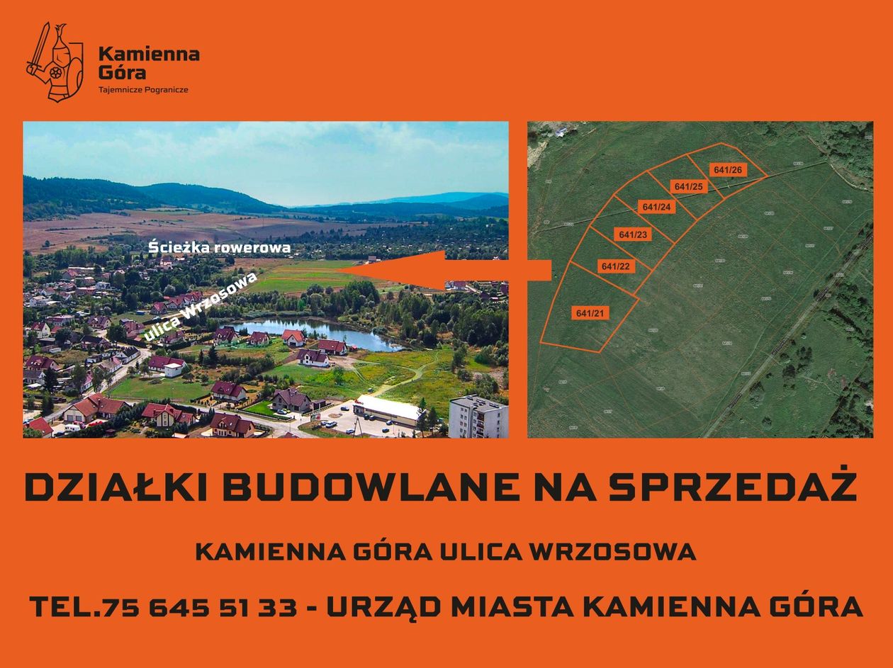 Kamienna Góra: Parcele sprzedane