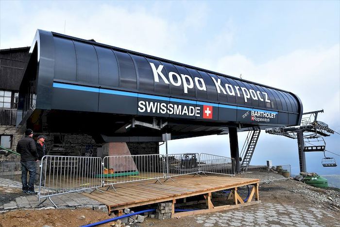 Karpacz: "Zbyszek" po konserwacji znów wozi na Kopę