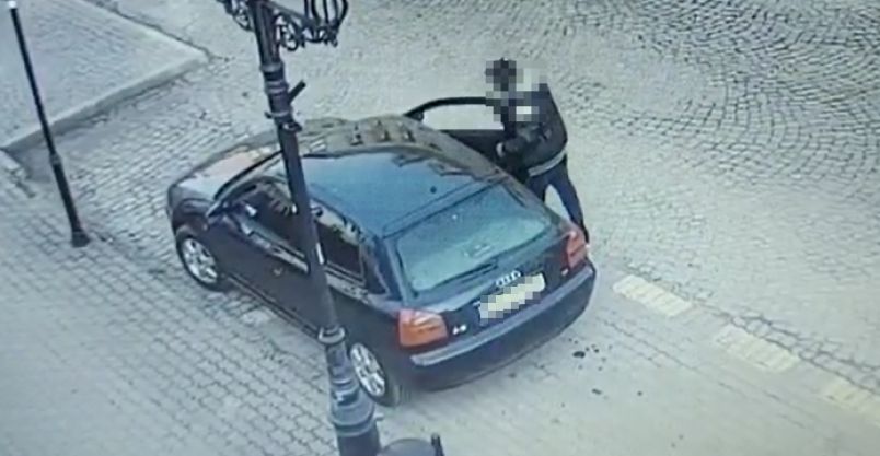 Złotoryja: Włam pod okiem kamery