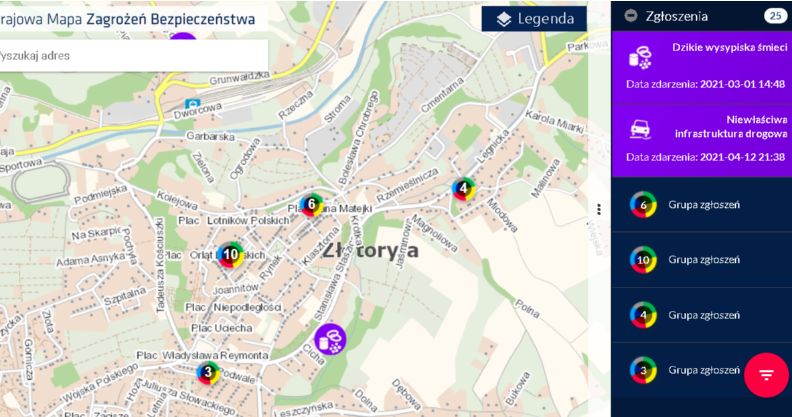 Powiat złotoryjski: Co na mapie zagrożeń?