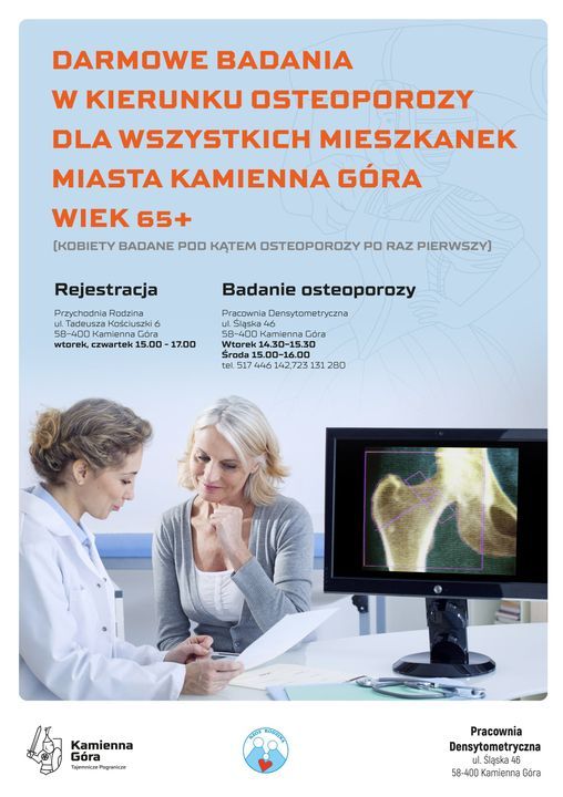 Kamienna Góra: Przeciw osteoporozie