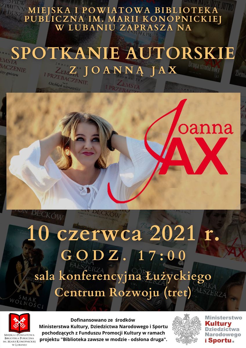 Lubań: Spotkanie z Joanną Jax