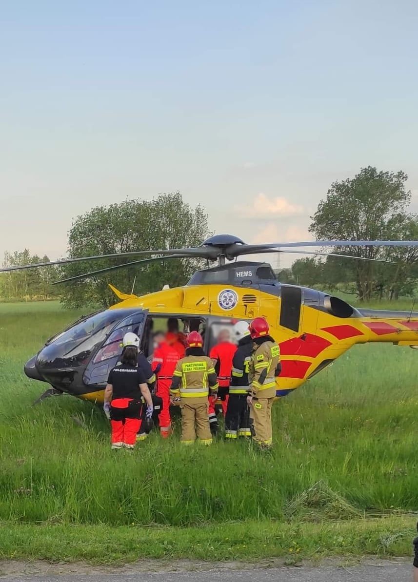 Gmina Lwówek Śląski: Poparzony w wybuchu