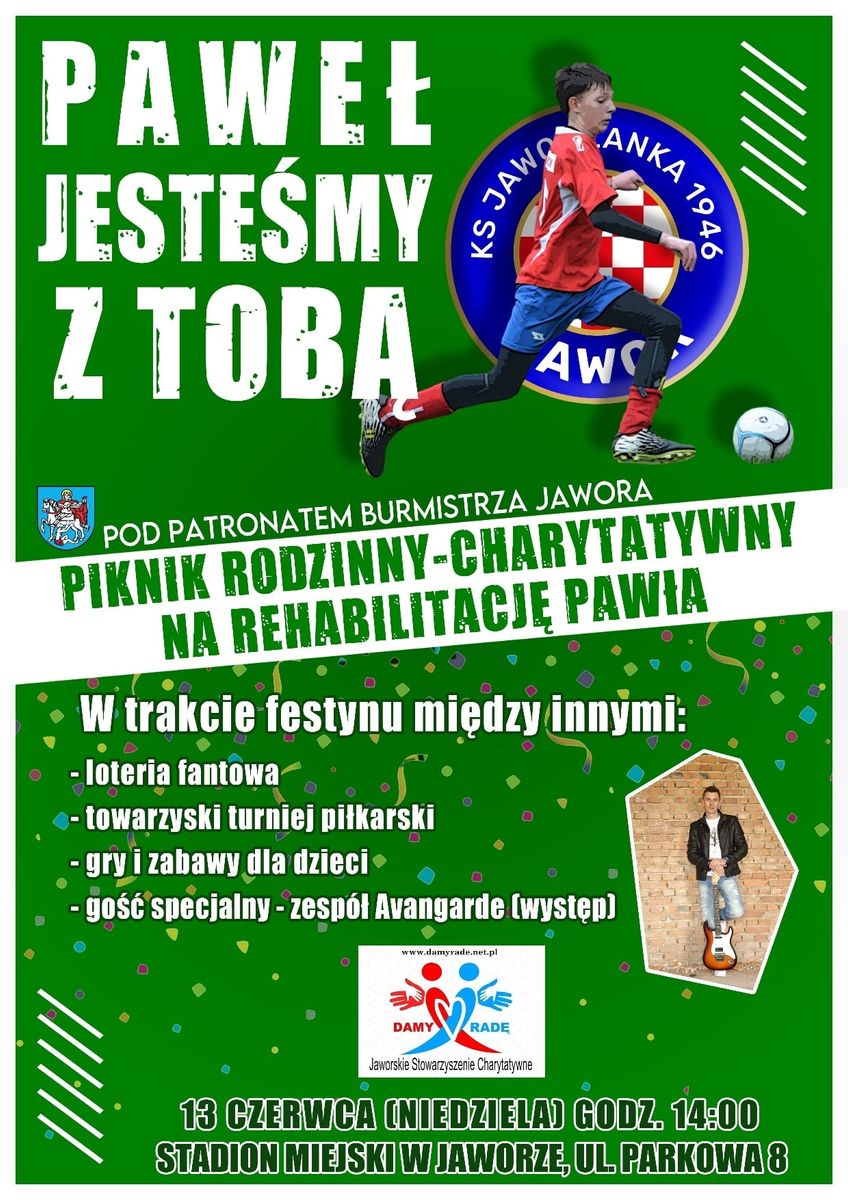 Jawor: Charytatywnie dla Pawła