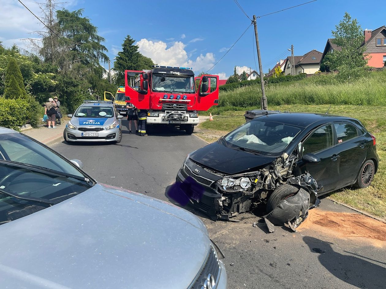Siedlęcin: Zderzenie w Siedlęcinie