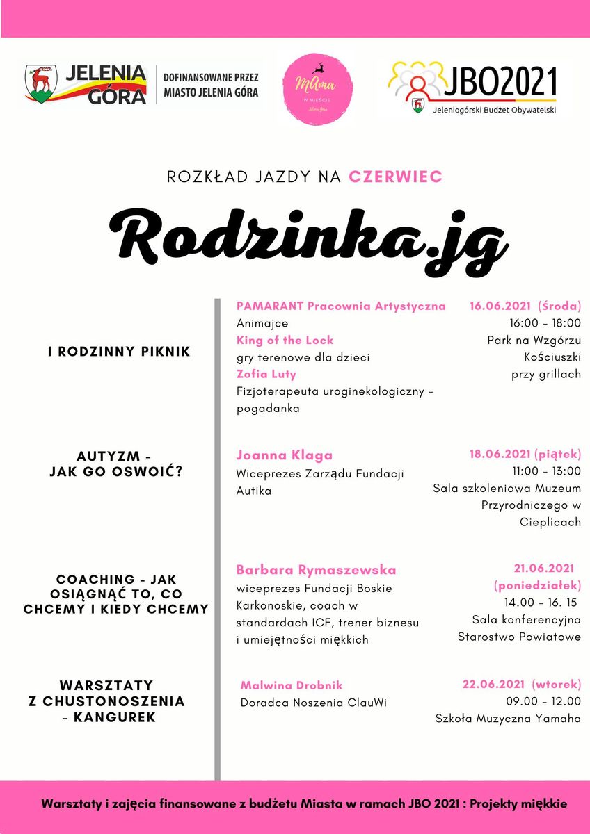 Jelenia Góra: Rodzinka.jg startuje