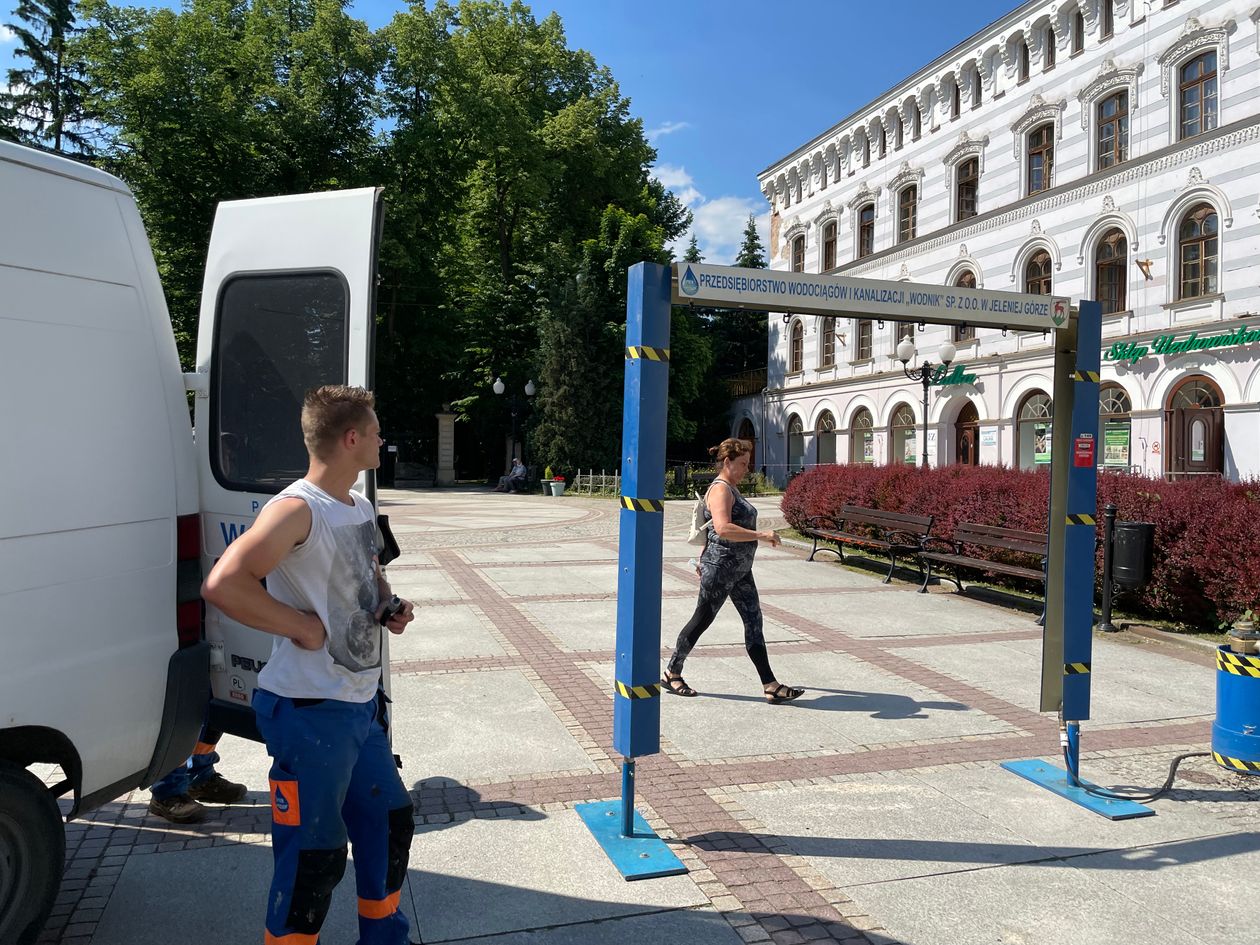Jelenia Góra: Pierwsza wodna kurtyna