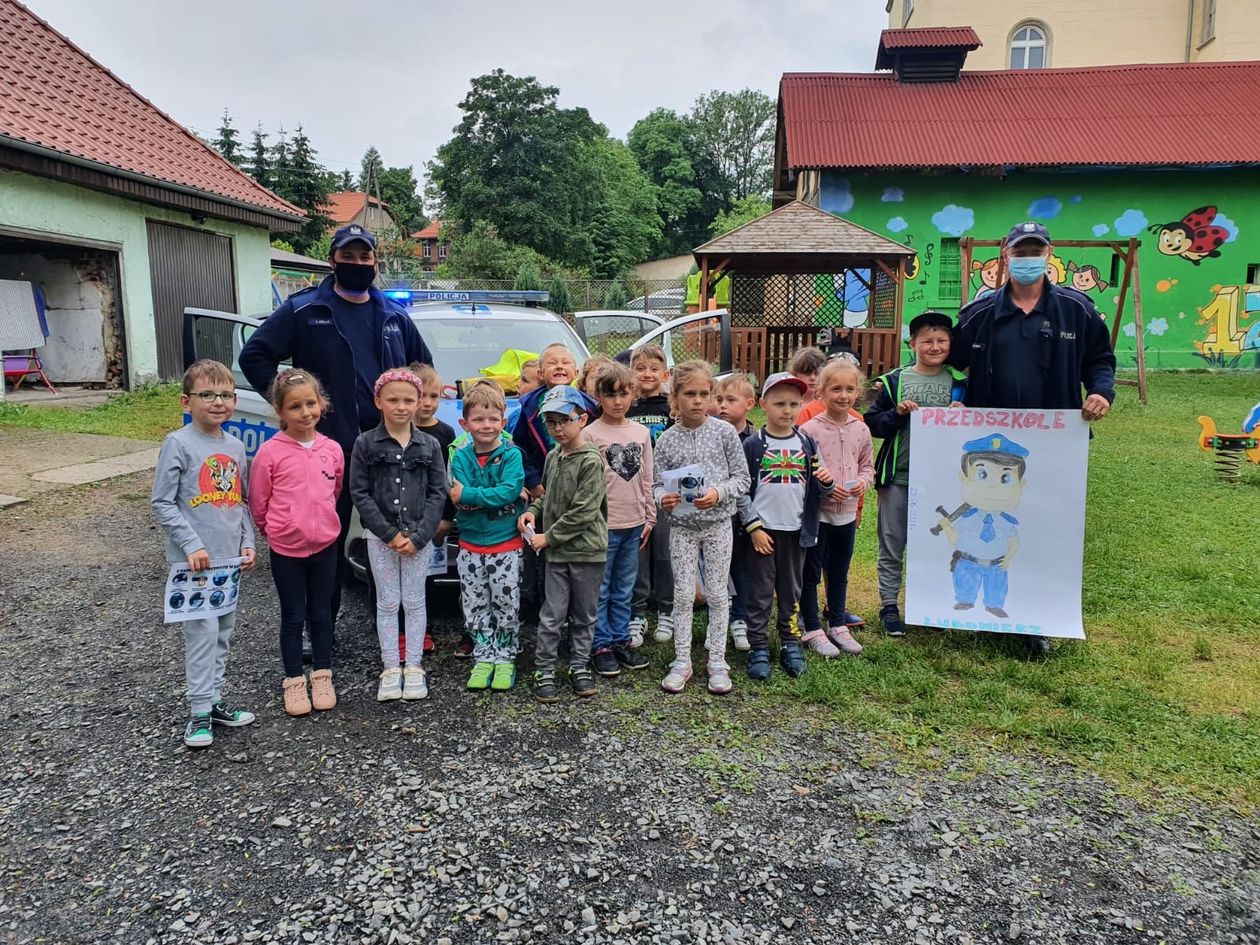 Lubomierz: Policjanci w przedszkolu