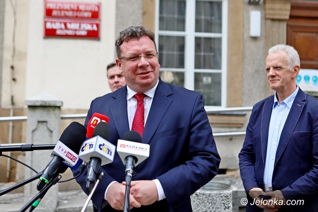 Jelenia Góra: Michał Wójcik przekonywał o jedności