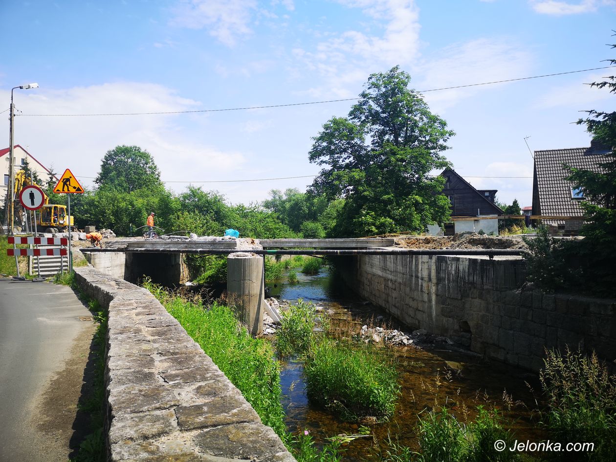 Jelenia Góra: Most w remoncie