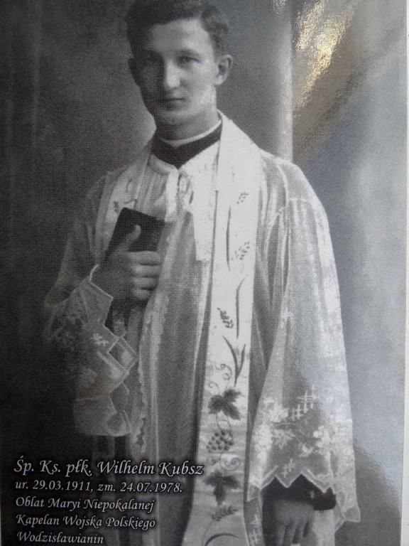 Jelenia Góra: Wilhelm Kubsz kapelan I Dywizji im. Kościuszki