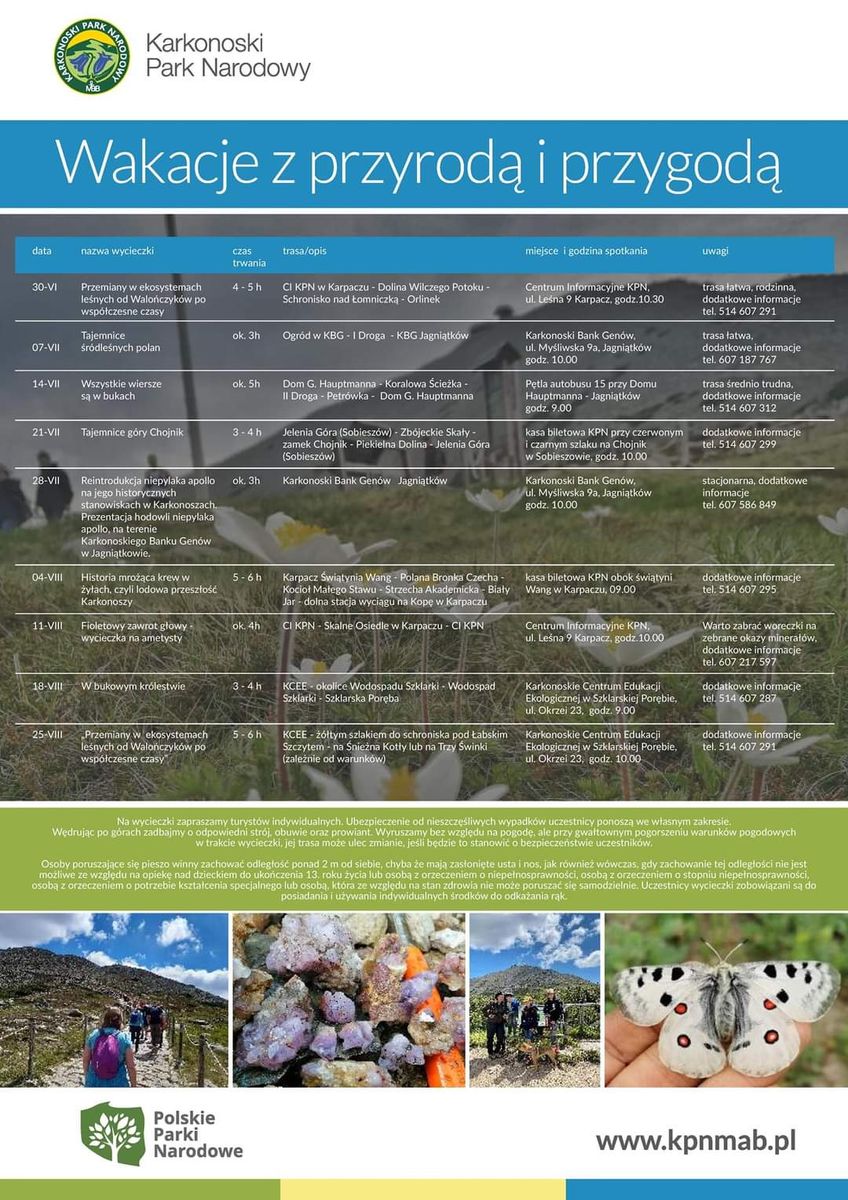 Region: Wakacje z przyrodą i przygodą