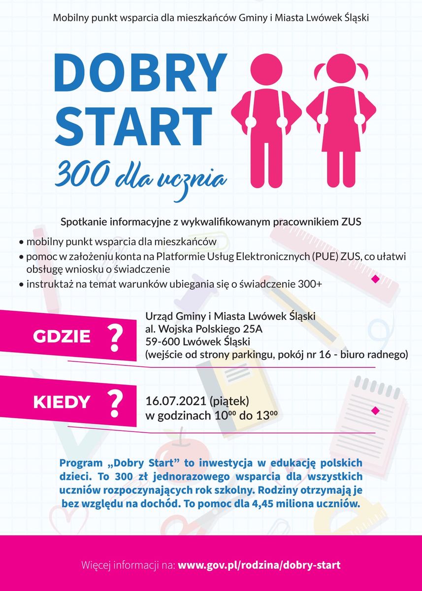 Lwówek Śląski: Mobilny dobry start