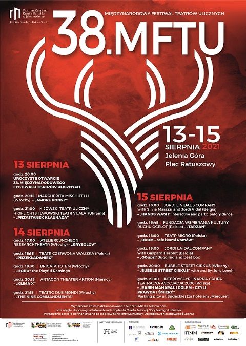 Jelenia Góra: Niebawem 38. Międzynarodowy Festiwal Teatrów Ulicznych