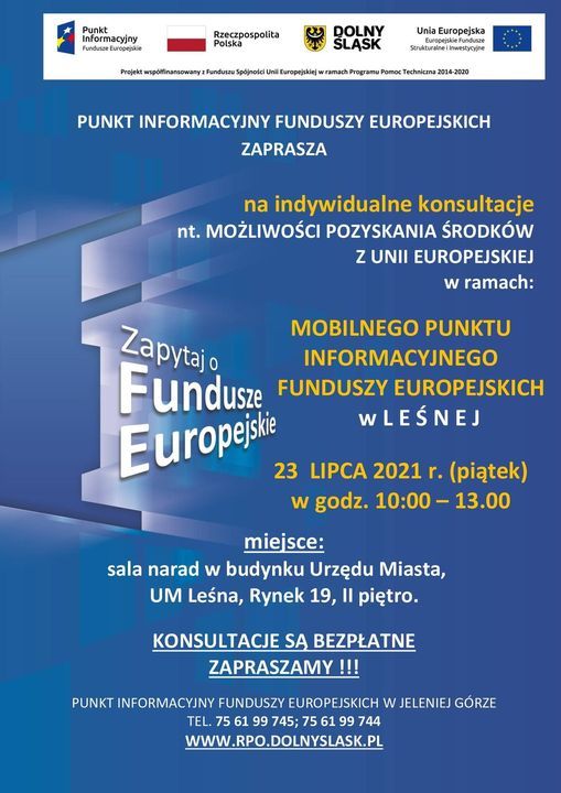 Leśna: Zaproszenie na konsultacje