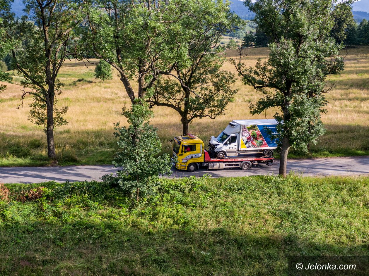 Karpniki: Wjechał w drzewo