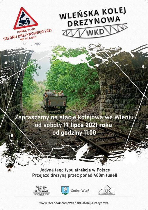 Wleń: Rusza kolej drezynowa