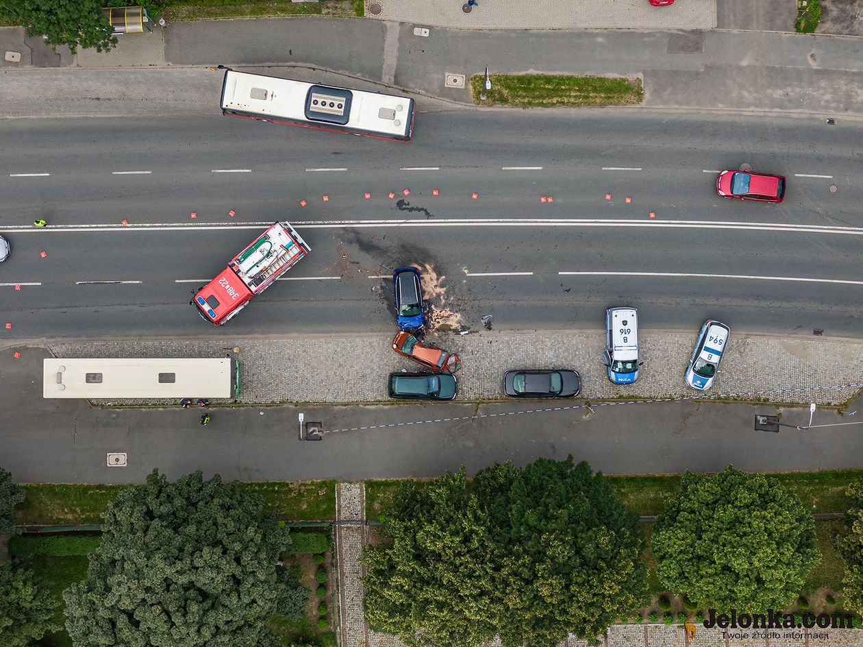 Jelenia Góra: Zderzenie na Wolności