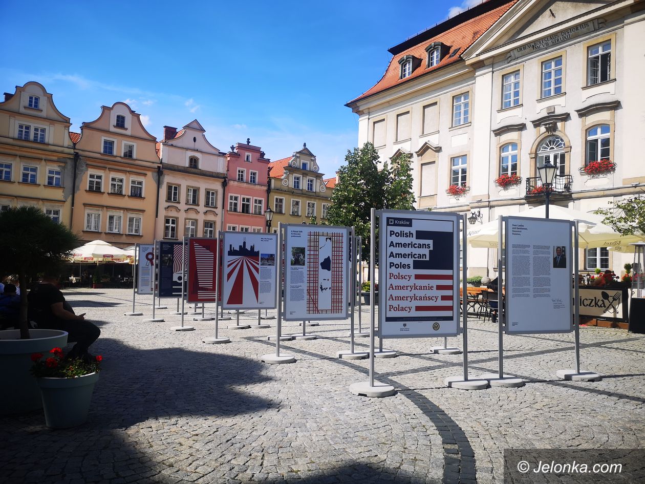 Jelenia Góra: Ciekawa wystawa plenerowa koło Ratusza