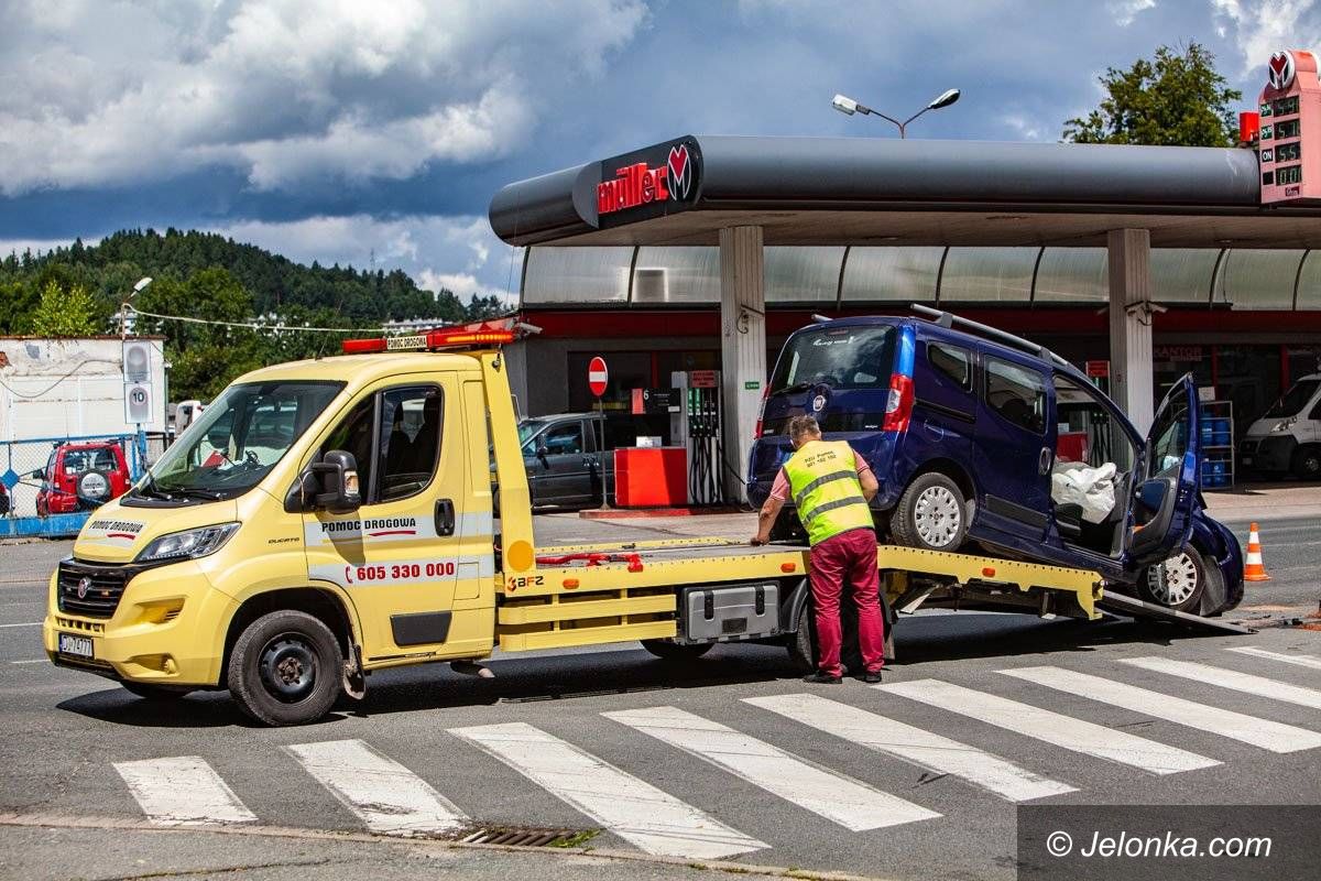 Jelenia Góra: Kolizja na skrzyżowaniu