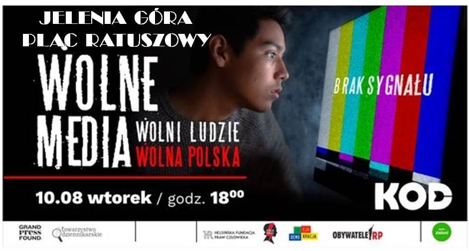 Jelenia Góra: KOD w obronie mediów