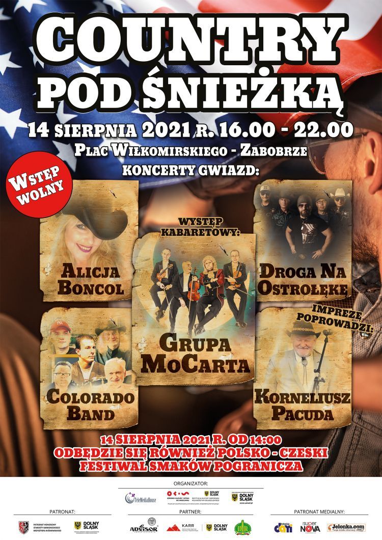 Jelenia Góra: Country i Grupa MoCarta już w sobotę!