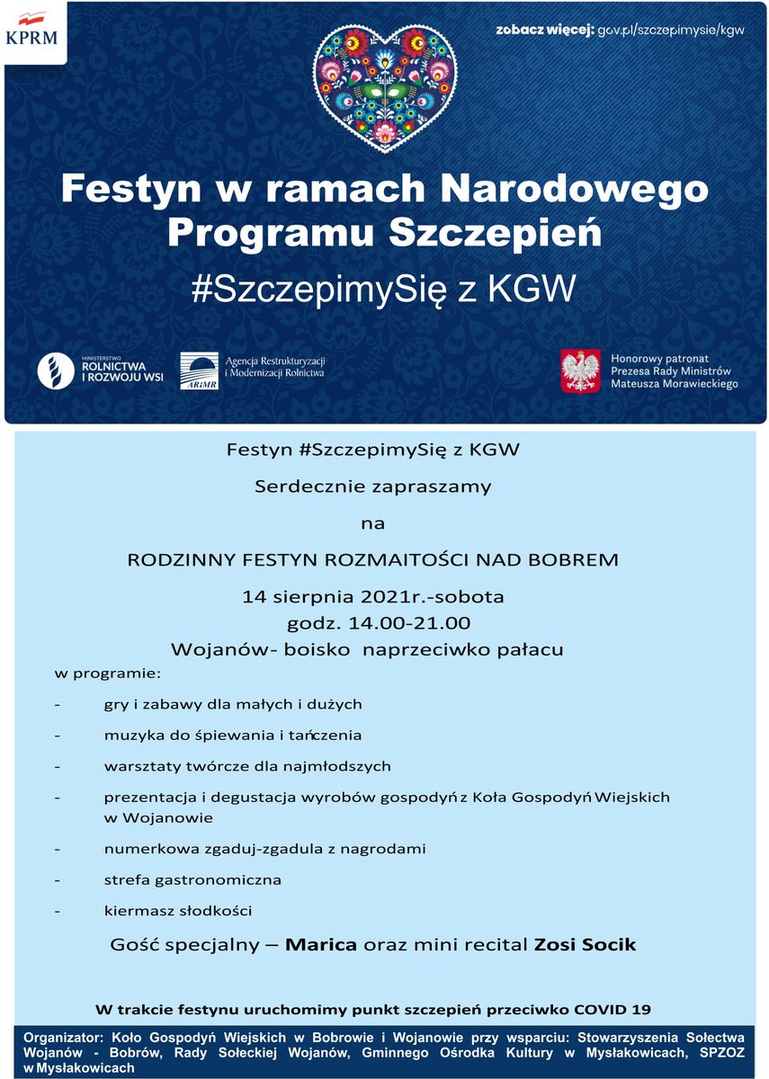Wojanów: #SzczepimySię z KGW