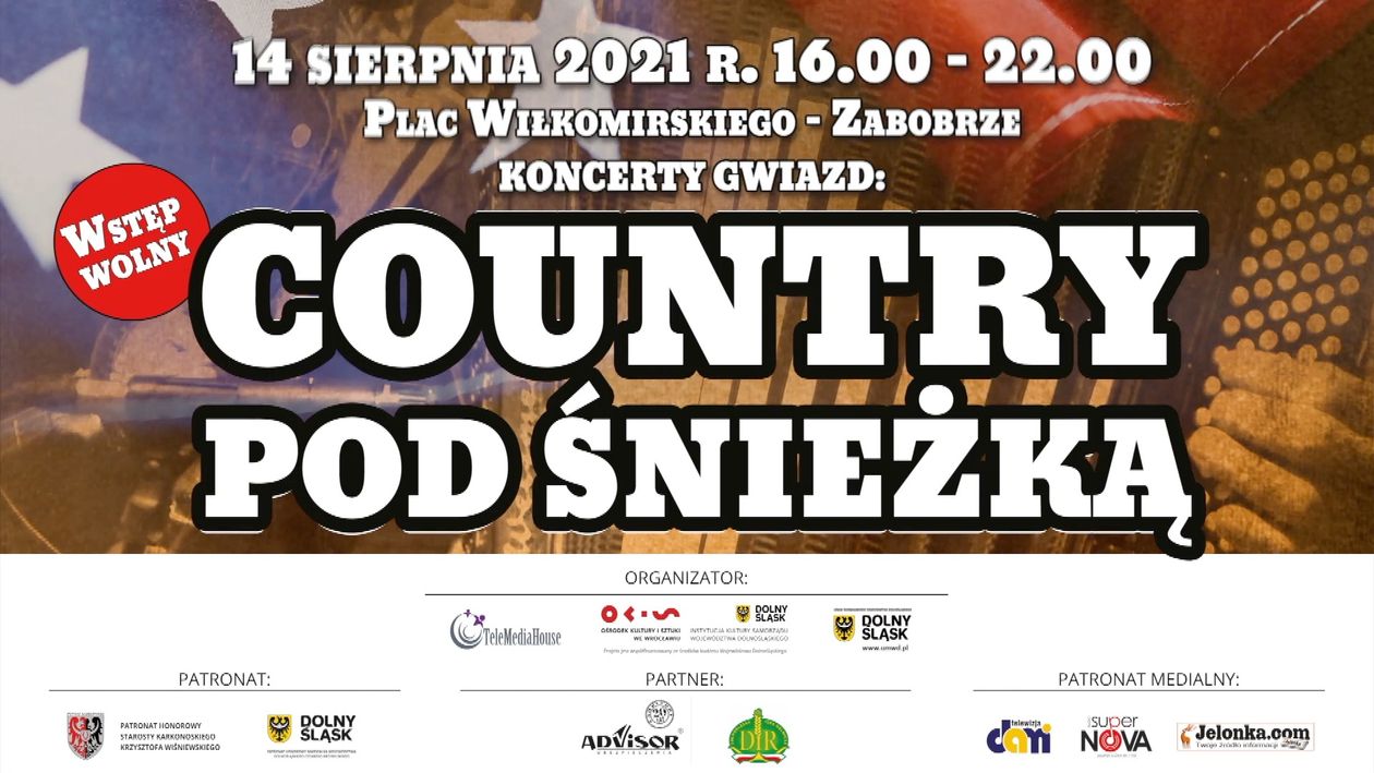 Jelenia Góra: Country pod Śnieżką już w najbliższą sobotę
