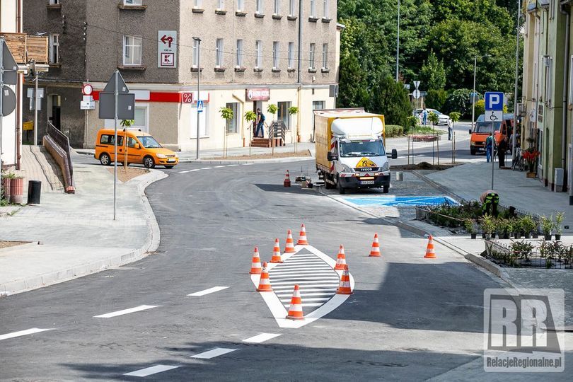 Kamienna Góra: Ulica po przebudowie
