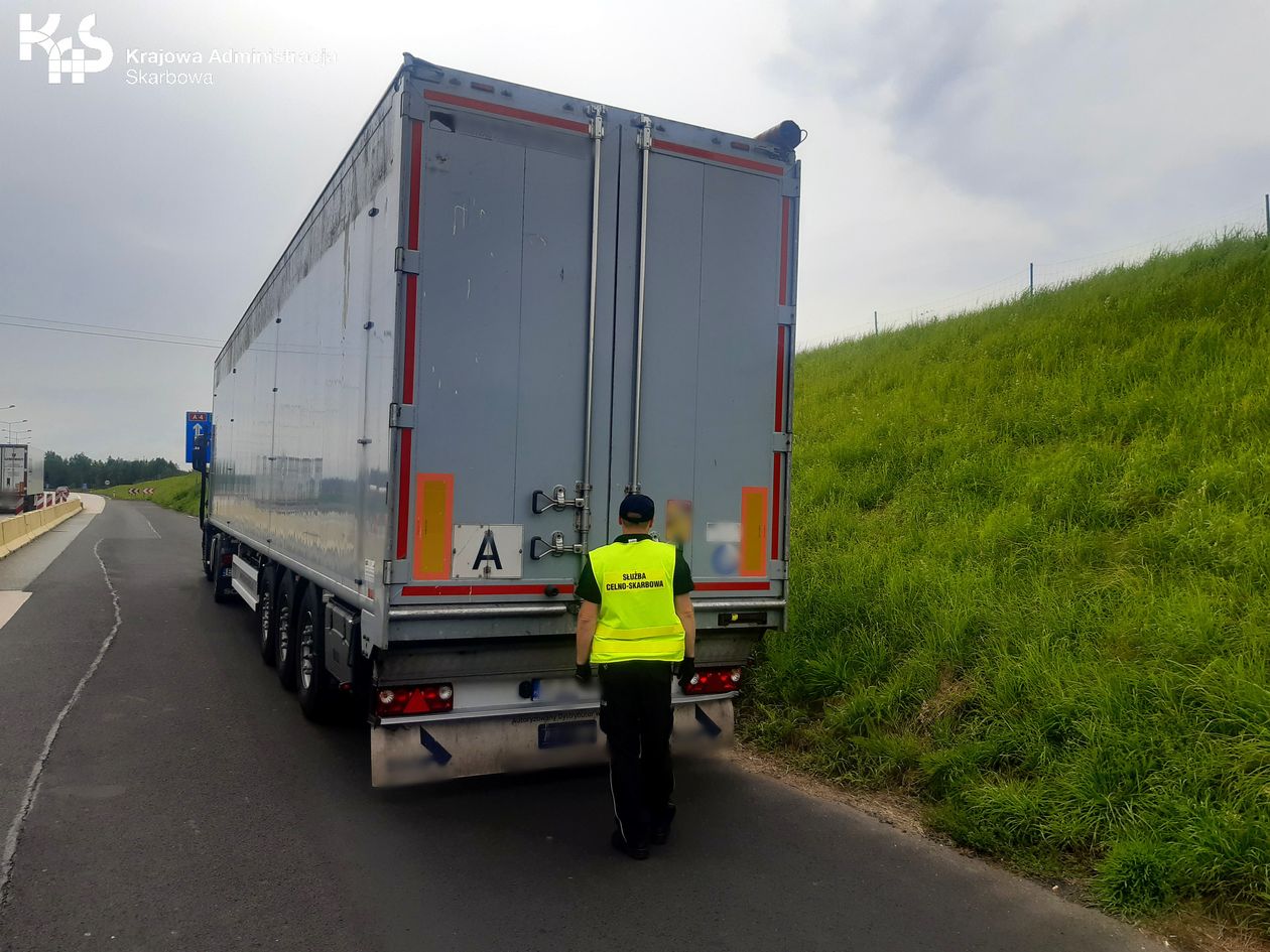 Region: Nielegalny transport zatrzymany przez KAS