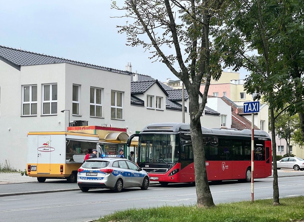 Jelenia Góra: Groźne hamowanie