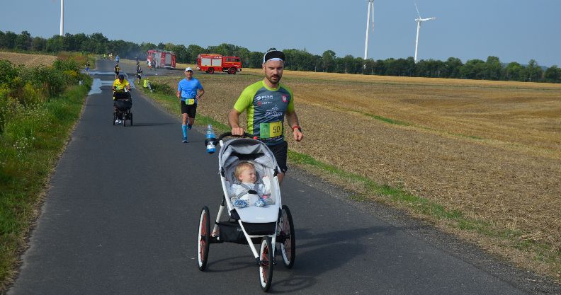 Złotoryja: Bieg między wiatrakami