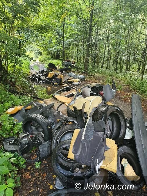 Piechowice: Kto podrzucił autośmieci?