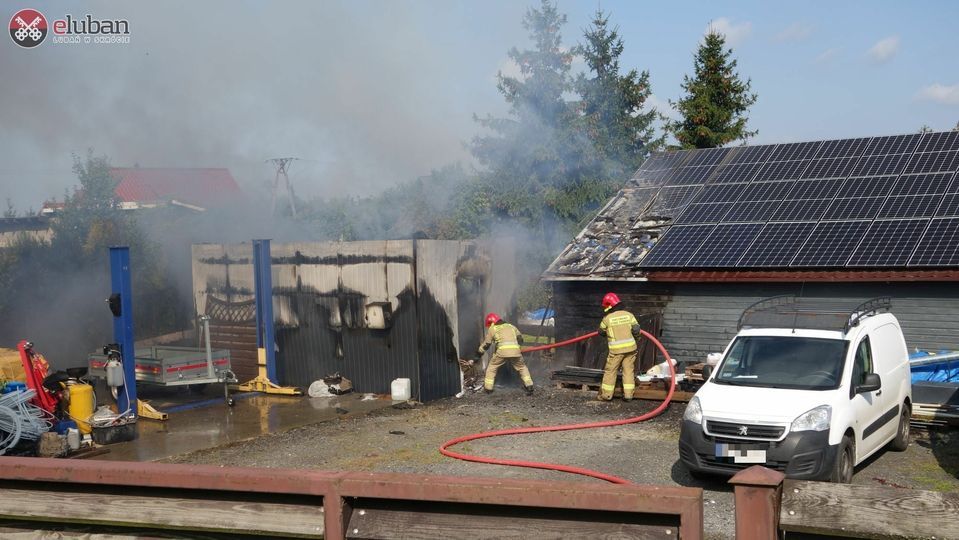 Uniegoszcz: Pożar w Uniegoszczy