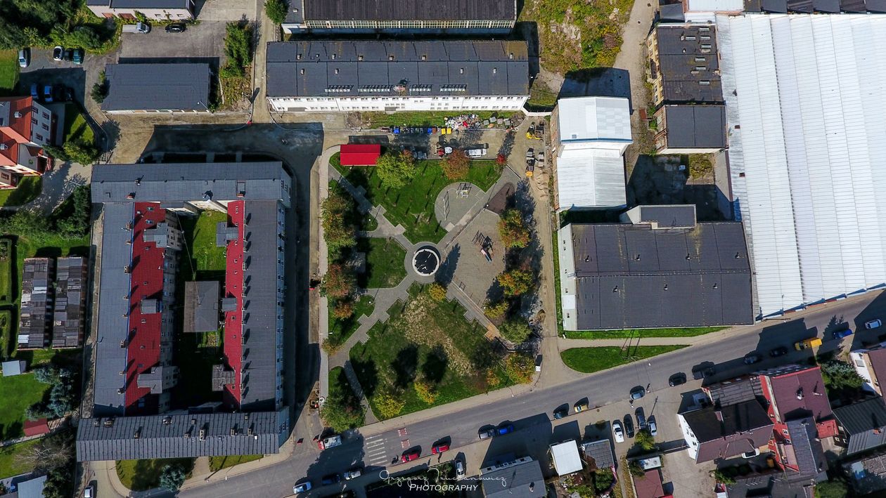 Mysłakowice: Skwer prawie gotowy