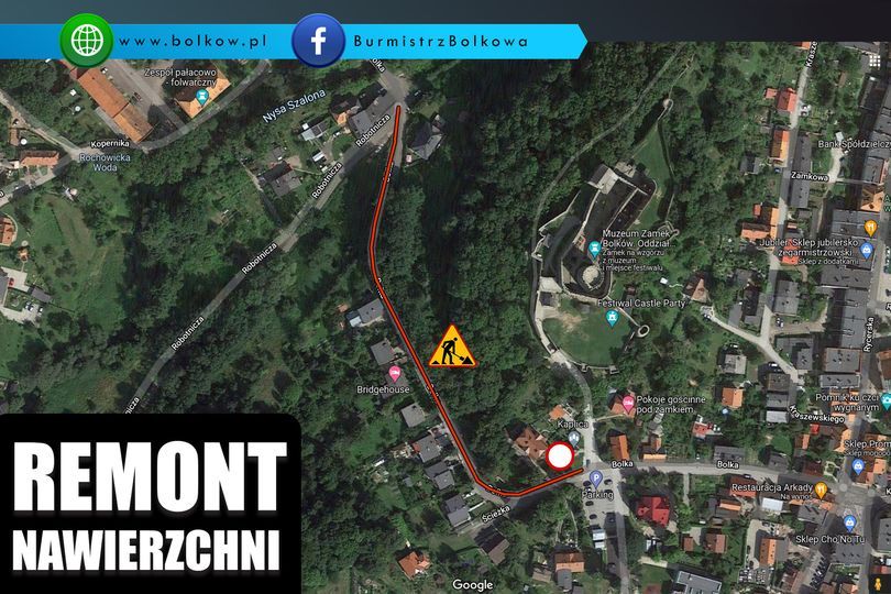 Bolków: Droga do jutra nieczynna