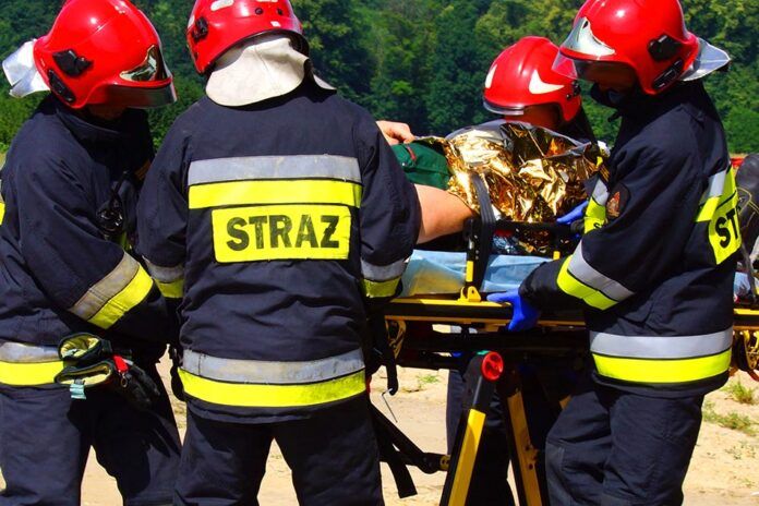 Marczów: Wypadek na polu