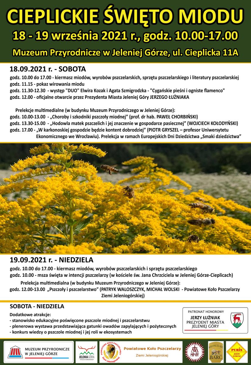 Jelenia Góra: W weekend Cieplickie Święto Miodu