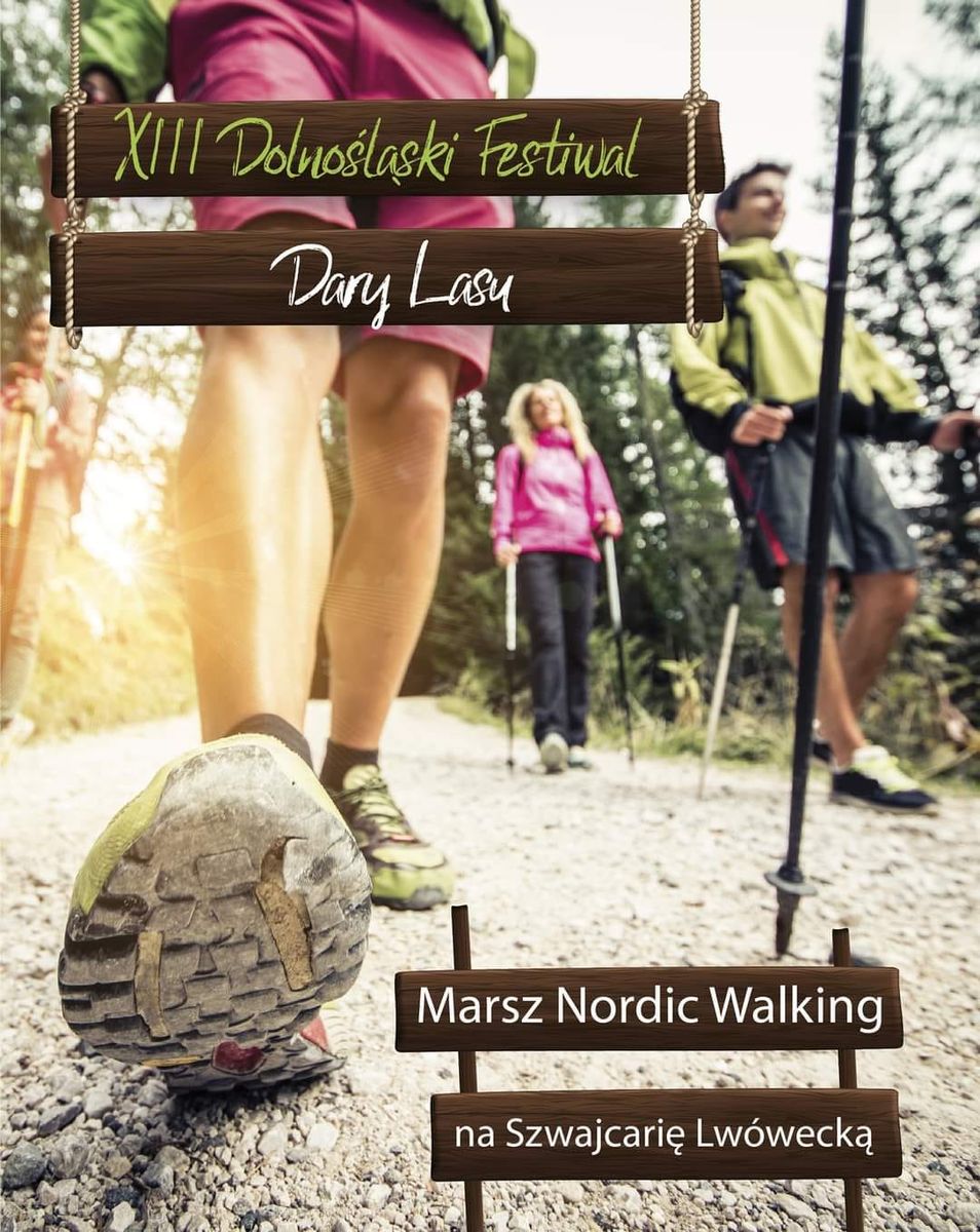 Lwówek Śląski: Marsz z kijkami na Szwajcarię Lwówecką