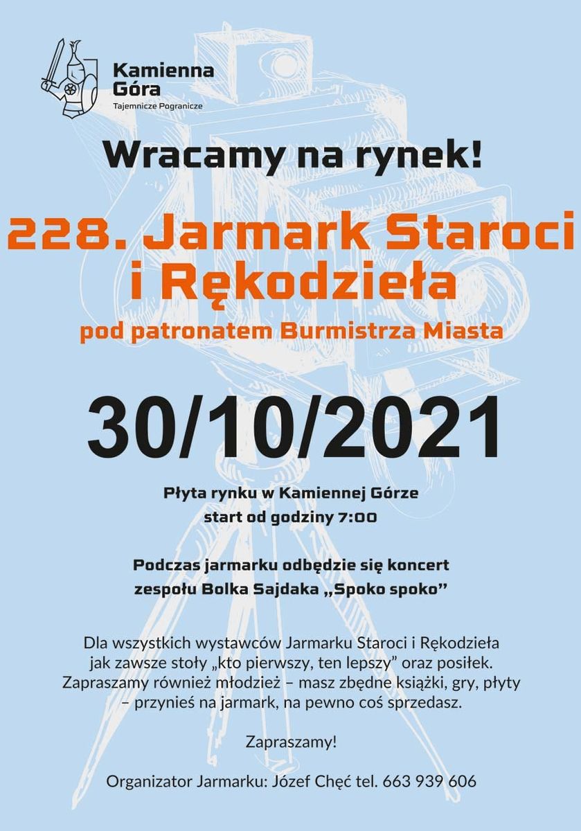 Kamienna Góra: Wraca jarmark staroci
