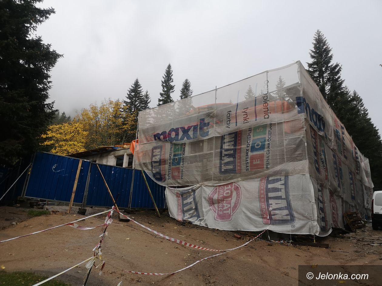 Karpacz: Schronisko Nad Łomniczką w remoncie