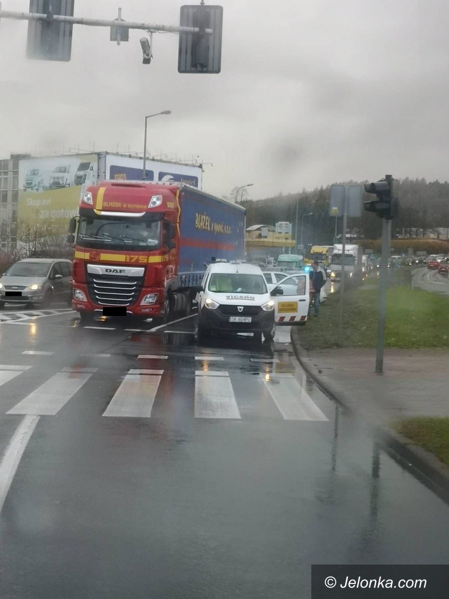 Jelenia Góra: Kolizja na Sobieskiego