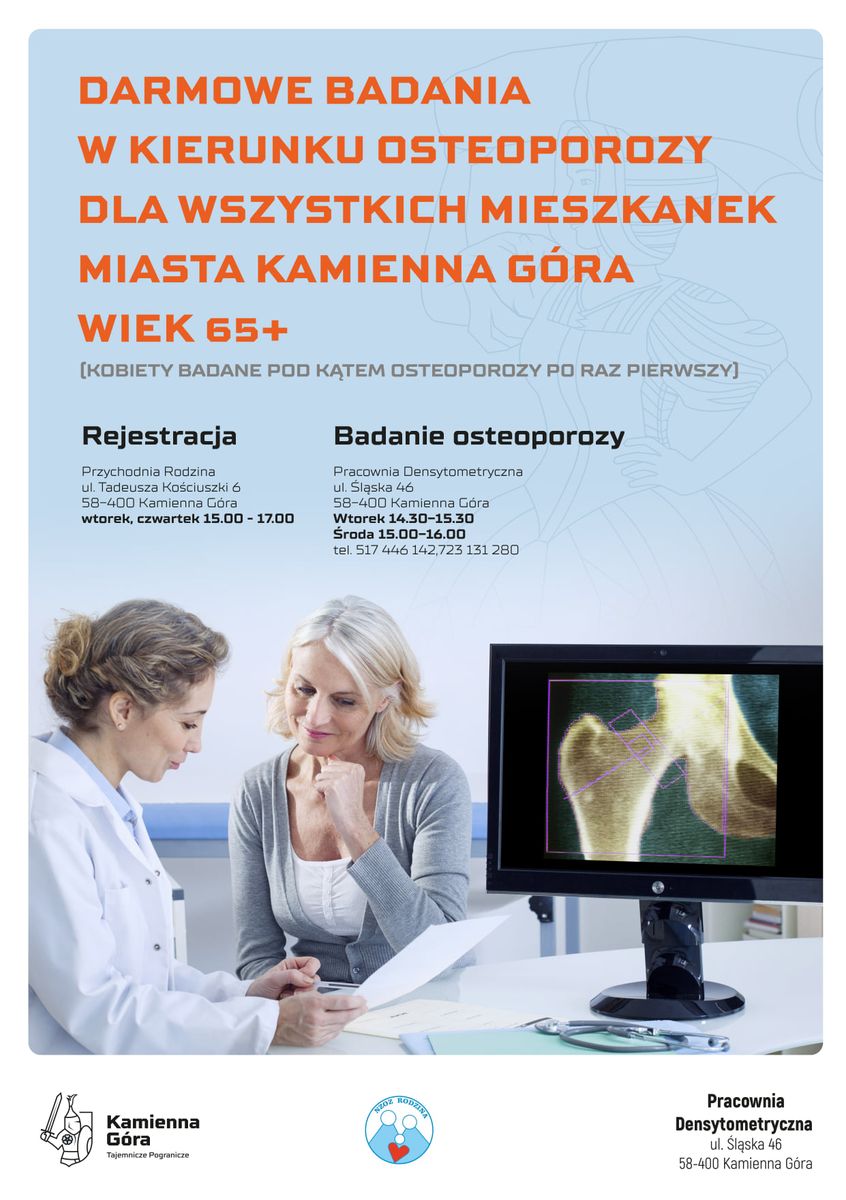 Kamienna Góra: Przeciw osteoporozie
